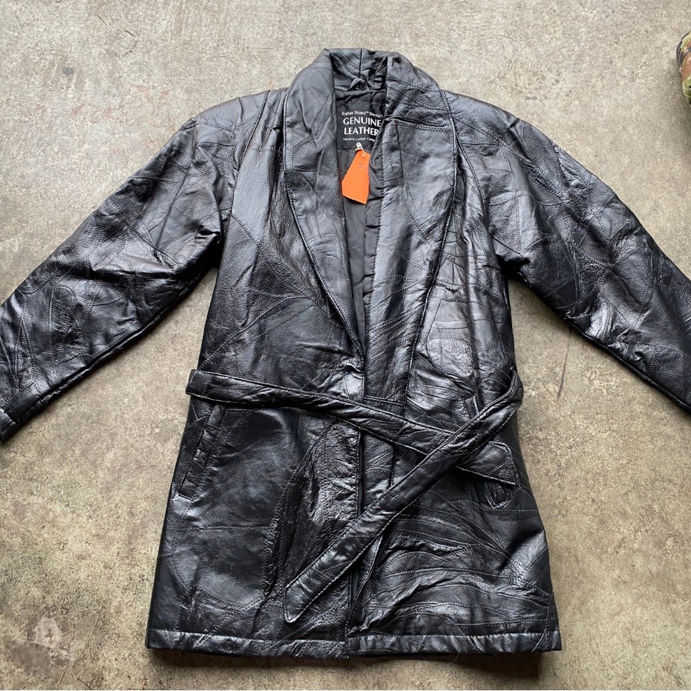 Vintage leather jacket